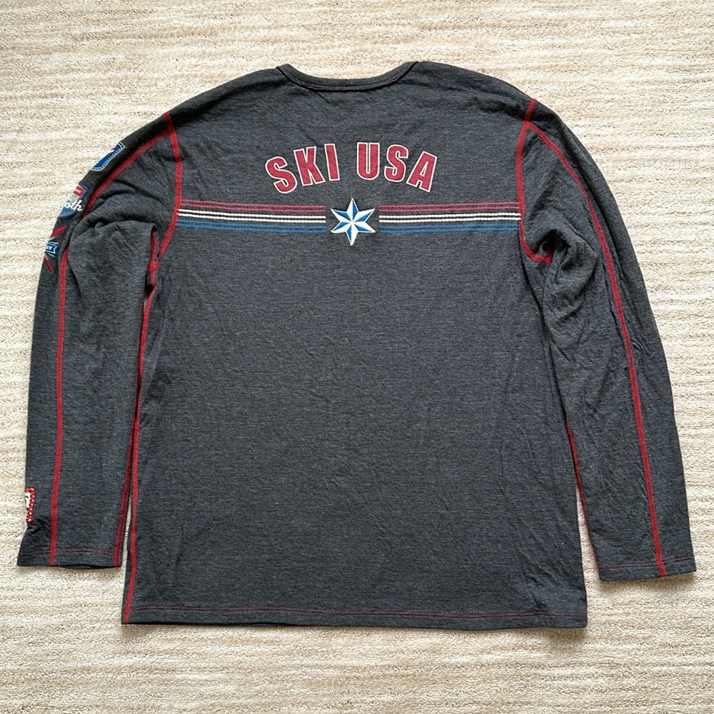 Alp-N-Rock Shirt Mens Ski Patch Crewneck Long Sleeve Knit Ski USA Size 5 | XXL